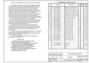 Спецификация элементов кровли. Указания по защите деревянных конструкции